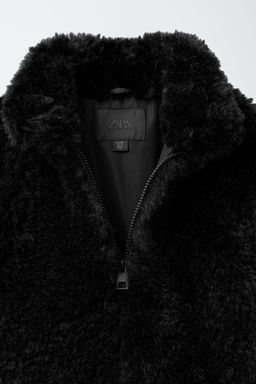 FAUX FUR JACKET - Zara фото 5