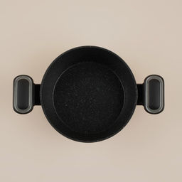 Кастрюля SL Home, 2.2 л, d=20 см, h=8.8 см, с крышкой, антипригарное покрытие, индукция, алюминий, чёрная