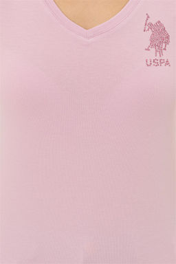 Женская футболка Magnolia с V-образным вырезом Basic - U.s. polo assn фото 12