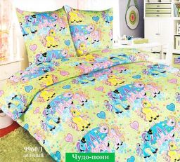 Постельное белье - Бязь Чудо-пони Ясельный