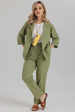 Жакет 4413/02/Травяной - Rise фото 4