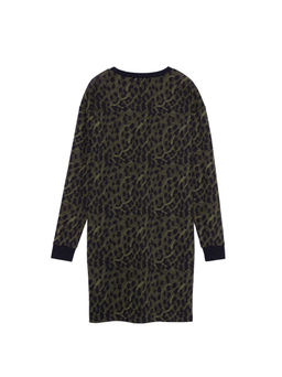 CONTE Платье с леопардовым рисунком LPL 1045 khaki leo khaki leo