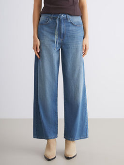 Beli Ku?akl? Wideleg Kad?n Jean Pantolon