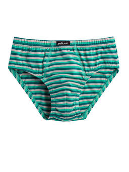 PELICAN, набор трусов для мальчиков, Изумрудный/изумрудный/серый  фото 3