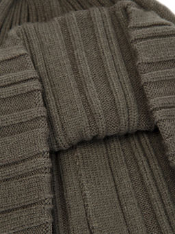 Шапка жен. каш+шерсть+виск LB-N88043 khaki