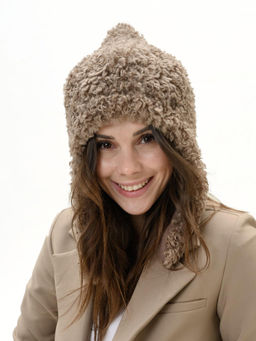 Ш26-4 Шлем луковка барашек бежевый