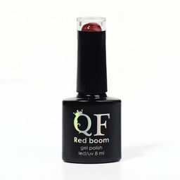 Гель лак для ногтей RED BOOM, с блёстками, 3-х фазный, 8 мл, LED/UV, цвет (79) - Queen fair фото 8