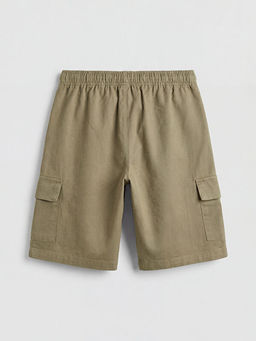 Erkek ?ocuk Gabardin Kargo ?ort