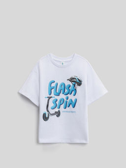 ACOOLA / Футболка детская для мальчиков Powidlo белый