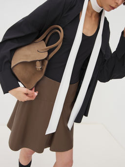 Женский тоут TENDANCE Артикул 4248064, серовато-бежевый  фото 2