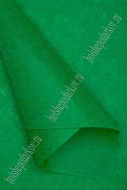 Фетр жесткий 2 мм (10 листов) SF-1944, зеленый №122