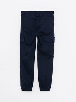 Beli Lastikli Basic Gabardin Erkek ?ocuk Kargo Pantolon - Waikiki фото 3
