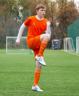 Футболка футбольная JOGEL CAMP Origin, оранжевый/белый