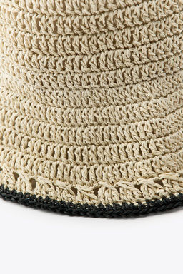 CONTRAST BUCKET HAT - Zara фото 4