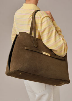 Замшевая сумка Bossy DBR 31382 тундра фото 5