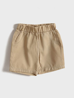 Fil Bask?l? Erkek Bebek G?mlek ve ?ort 2li