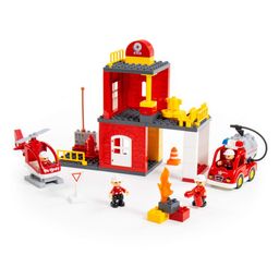 Конструктор Макси - Пожарная станция (64 элемента) (в коробке) - Полесье фото 3
