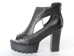 04-M3-1479 BLACK Ботинки зимние женские (натуральная замша, натуральный мех)
