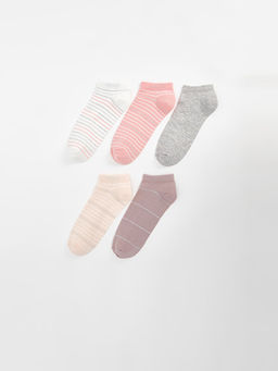 ?izgili Kad?n Patik ?orap 5li