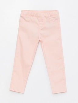 Beli Lastikli Basic K?z Bebek Tayt Pantolon