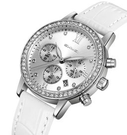 Часы наручные Skmei женские кварцевые 9384white