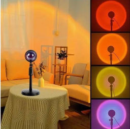 Уникальный светильник-проектор заката для уютного интерьера