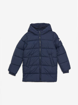 Kap??onlu Erkek ?ocuk ?i?me Mont