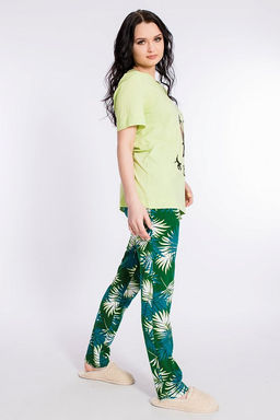 Костюм (футб+брюки) Арт. 32276Пд Фисташковый - Елена фото 4