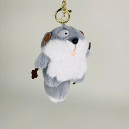 Мягкая игрушка брелок Белка пухлая 15 см в ассортименте - Storyland фото 3