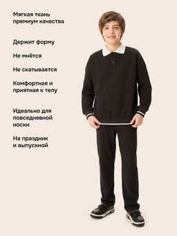 Свитшот 4ш70726 синий - Nikastyle фото 9