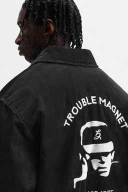 CORDUROY JACKET WITH COMBINED PATCHES - Zara фото 6