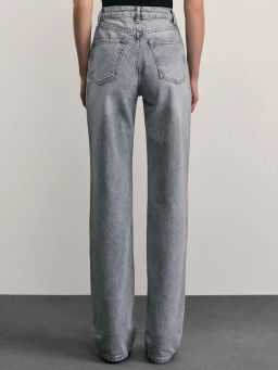 Джинсы straight с высокой посадкой / Zarina фото 4