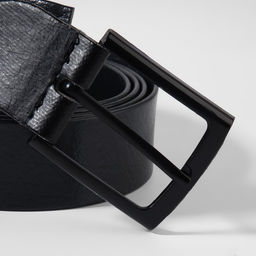 Цена за 2 шт. Пряжка для ремня, 5.3×4.5 см, 35 мм, цвет чёрный