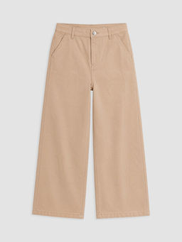 Regular Fit K?z ?ocuk Gabardin Pantolon