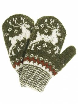 Варежки детские "Олень" 0601-13