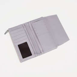 Кошелёк на магнитах, цвет светло-серый - Simaland фото 4