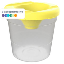 Цена за 5 шт. Емкость для воды Луч, стакан-непроливайка (стакан+крышка)