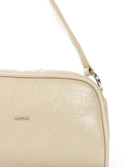 LACCOMA сумка Лаура-бежевый эко кожа хлопок фото 4