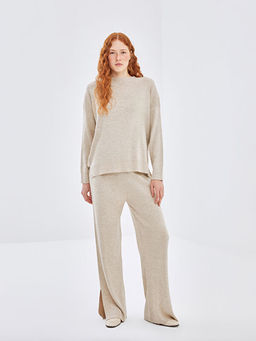 Bisiklet Yaka Kad?n Triko Kazak