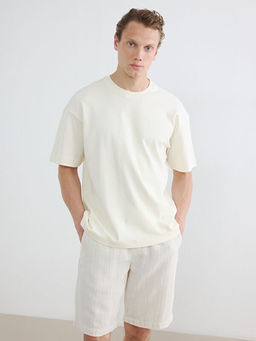 %100 Pamuk Loose Fit Basic Soft Touch Ti??rt