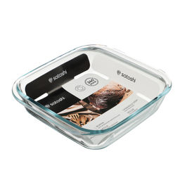 Форма для запекания квадратная, жаропроч.с ручками SATOSHI 21,3*18,9*5см, 1,1л GB-S1100 арт. 825-043