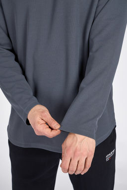 Лонгслив Серый