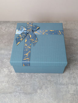 Коробка подарочная квадратная 3 штуки 19х19 см / 3403-6 /уп 36/ - ГалеонТрейд фото 3