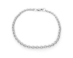 Браслет из серебра без вставки, ТР-гарибальди 0,5