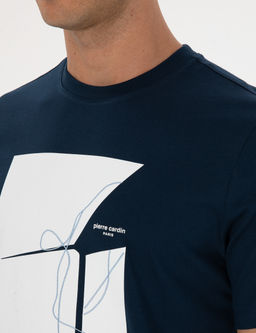 Lacivert Regular Fit Ti__rt