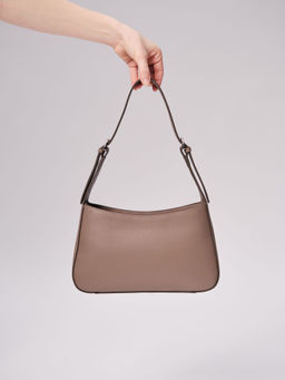 Сумка багет Deboro 31046 таупе