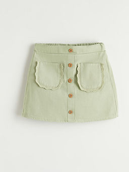 Gabardin K?z Bebek ?ort Etek