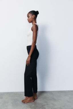 TRF CROPPED FLARE HIGH-WAIST JEANS - Zara фото 21