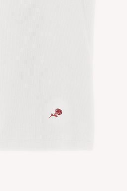 CAMISETA TANK RIB WILLY CHAVARRIA X ZARA / Blanco  фото 3