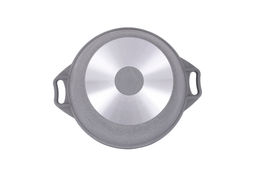 ЛА_АП_MARBLE (светлый) Кастрюля 3,0 л со стекл. кр, арт. кмс32а